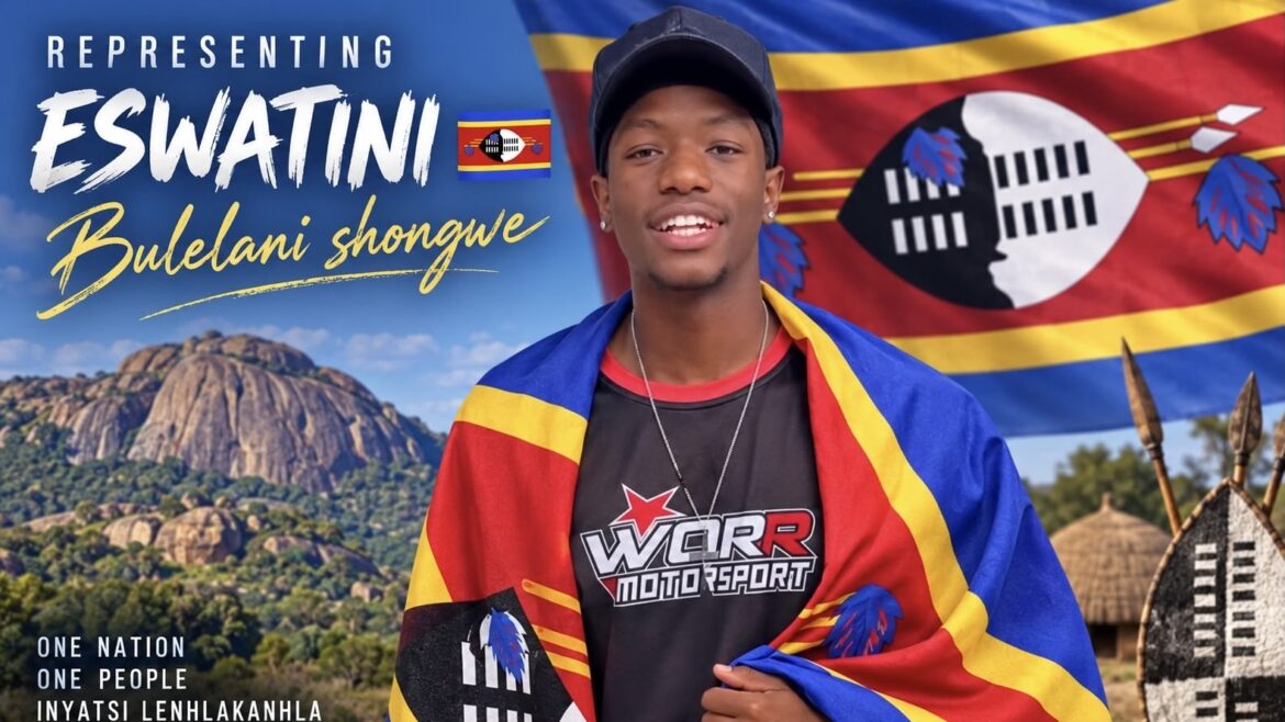 Eswatini Driver Takes National Flag to African Karting Stage