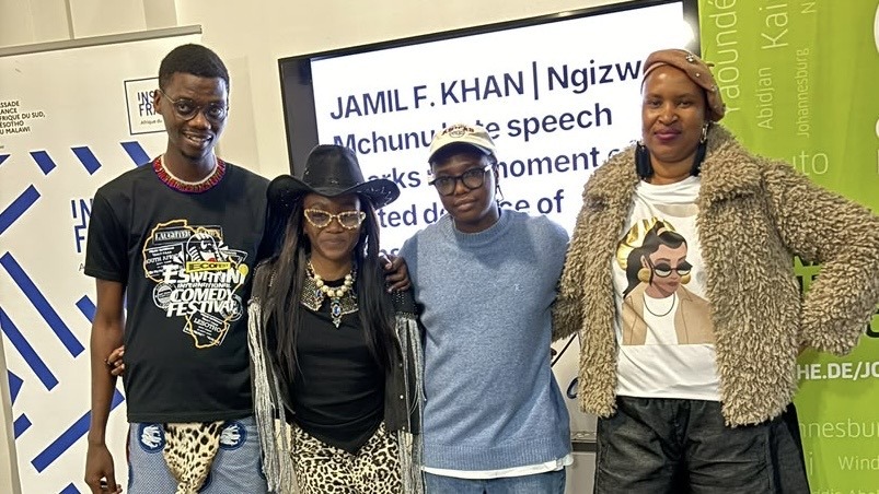 Four Emaswati Turn Truth Lab Lessons into Art